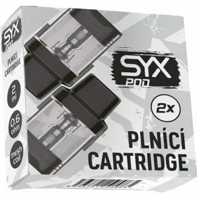SYX POD prázdná cartridge 2ks – Zboží Dáma