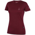 Zulu Dámské triko Merino Fire 160 Short vínová – Zboží Mobilmania