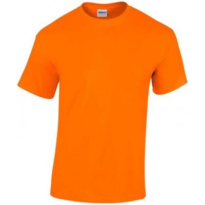 GILDAN Tričko unisex safety oranžová