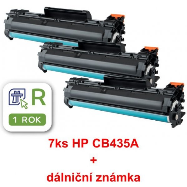  MP print HP CB435A 7ks - kompatibilní