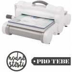 Sizzix A4 Big Shot Plus bílo-šedý + dárek 2 ks česká šablona – Zboží Mobilmania