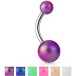Piercingate piercing do pupíku PBK00174 fialová 5/ – Hledejceny.cz