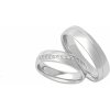Prsteny Aumanti Snubní prsteny 207 Platina bílá