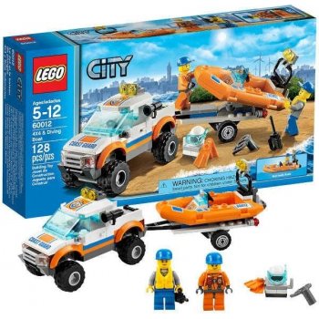 LEGO® City 60012 Džíp 4x4 a potápěčský člun