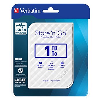Verbatim Store 'n' Go 1TB, USB 3.0, 53206