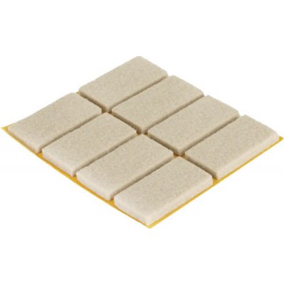 Walteco Filcové podložky 20x40mm, samolepicí, béžové, 8 ks , 85222 – Hledejceny.cz