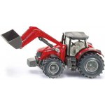 Siku Traktor Massey Ferguson s čelním nakladačem 1:50 – Hledejceny.cz