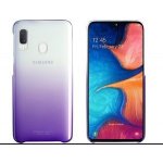 Samsung Gradation Cover Galaxy A20e Violet EF-AA202CVEGWW – Zboží Mobilmania