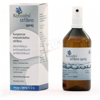 Koloidní stříbro koloidní stříbro sprej 30 ppm 200 ml