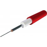zapalovací kabel 7 mm silikonový s měděným drátem, TESLA (červený) - UVEDENÁ CENA JE ZA 1 M – Hledejceny.cz