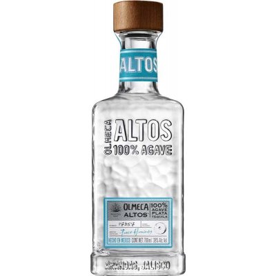 Olmeca Altos Platal Tequila 38% 0,7 l (holá láhev) – Zbozi.Blesk.cz