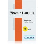 Generica Vitamin E 400 mg 60 kapslí – Hledejceny.cz