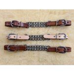 MONTANA westernový podbradní řetízek tm.hnědá – Zboží Mobilmania