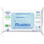 Mustela Compostable at Home Cleansing Wipes Perfume Free čisticí ubrousky bez parfemace pro děti od narození 60 ks – Sleviste.cz