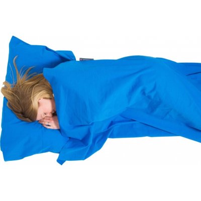 Lifeventure Cotton Sleeping Bag Liner Rectangular modrá – Zboží Dáma