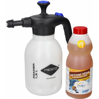 Comfort Wapka DUO DYNAMO Aktivní pěna s voskem a vůní 1 l + Pěnovač 1,5 l