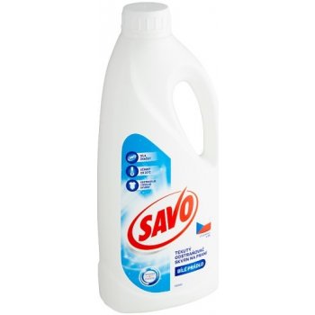 Savo Tekutý odstraňovač skvrn Na bílé prádlo 900 ml