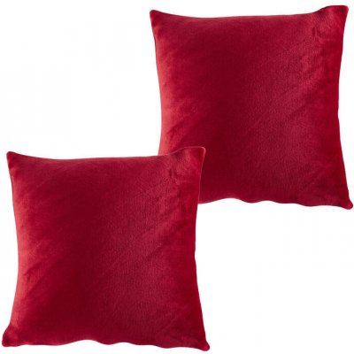 decoDoma z mikroplyše červené 40 x 40 cm – Hledejceny.cz