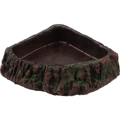 Repti Planet miska rohová tmavá 15 x 15 x 4 cm – Zboží Dáma