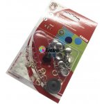Potahovací knoflíky IDEAL 12mm - 10ks/karta – Zboží Dáma
