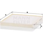 MANN-FILTER Filtr, vzduch v interiéru CU18002 – Hledejceny.cz