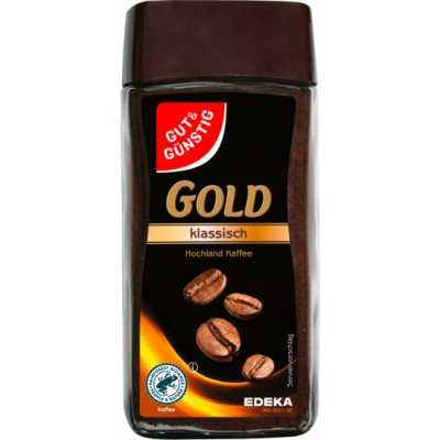 G&G Gold rozpustná bez kofeinu arabica 100 g – Zboží Dáma