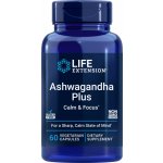 Life Extension Ashwagandha Plus Calm & Focus 60 Veg kapslí – Hledejceny.cz