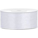 Saténová stuha bílá 25 mm x 25 m – Zboží Dáma Saténová stuha bílá 25 mm x 25 m – Zboží Dáma