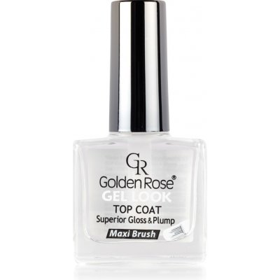 Golden Rose Gel Look Top Coat krycí lak na nehty 10,5 ml – Sleviste.cz