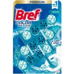 Bref Color Aktiv tuhý WC blok Ocean 3 x 50 g – Zboží Mobilmania