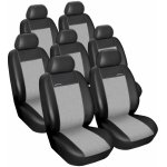 Autopotah Automega SEAT ALHAMBRA II, 2010, 7 míst, Eko kůže šedé – Zboží Mobilmania