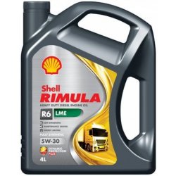 Shell Rimula R6 LME 5W-30 4 l