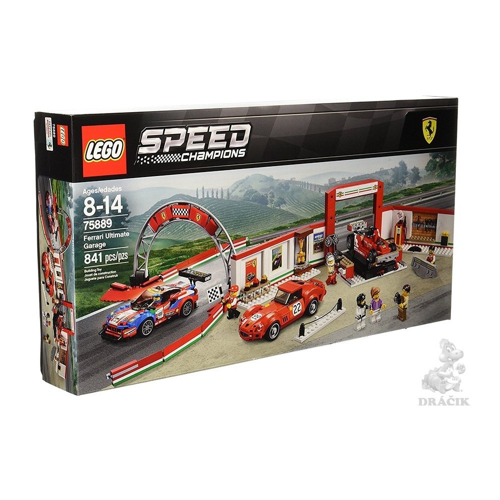 LEGO Speed Champions 75889 Úžasná garáž Ferrari — Heureka.cz