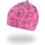 Little Angel DITA Čepice smyk natahovací TISK Outlast ® Růžová pivoňky – Zboží Mobilmania