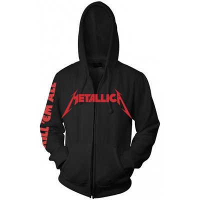 Metallica Mikina Kill Em All Černá – Hledejceny.cz