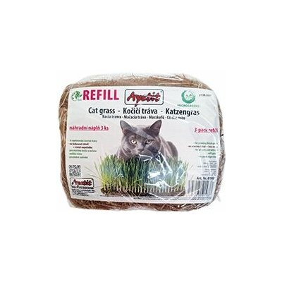 Jindřich Šíp Kočičí tráva Apetit REFILL náhr.rohož,semínka, 3x30 g – Hledejceny.cz