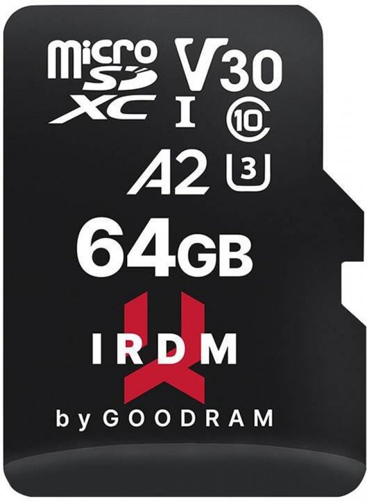 Goodram microSDXC UHS-I U3 64 GB IR-M2AA-0640R12 – Zboží Mobilmania