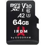 Goodram microSDXC UHS-I U3 64 GB IR-M2AA-0640R12 – Zboží Mobilmania