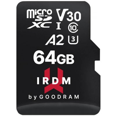 Goodram microSDXC UHS-I U3 64 GB IR-M2AA-0640R12 – Zbozi.Blesk.cz