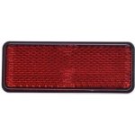 Odrazka zadní obdélníková červená 89x35 mm pro skútry na šroub M5 – Zboží Mobilmania