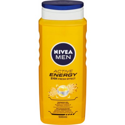 Nivea Men Active Energy sprchový gel 500 ml – Zboží Mobilmania