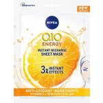 Nivea Q10 Plus C Anti-Wrinkle + Energy 10 minutová textilní pleťová maska 1 ks – Zboží Dáma