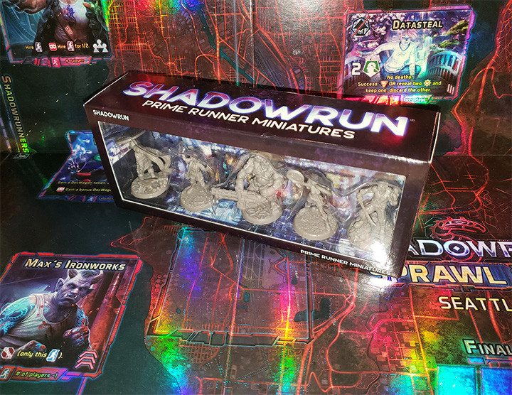 Catalyst Game Labs Shadowrun Prime Runner Miniatures