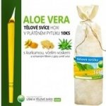 HOXI Tělové svíce s Aloe Vera 10 ks – Zbozi.Blesk.cz