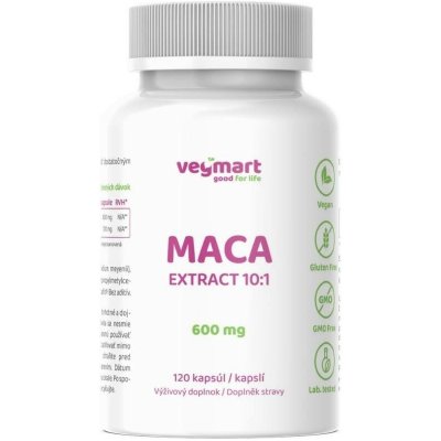 Vegmart Maca 600 mg 120 kapslí – Hledejceny.cz
