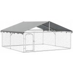 vidaXL Venkovní psí kotec se střechou 300 x 300 x 150 cm – Hledejceny.cz