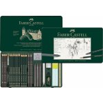 Faber-Castell Pitt Monochrome Graphite 112974 grafitová tužka sada 26 ks – Zboží Mobilmania