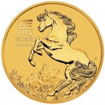 Perth Mint Zlatá mince Rok Koně Lunar III 2026 1/4 oz – Zboží Dáma
