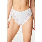 Cotonella Klasické kalhotky My Pizzo s vysokým pasem béžová – Zboží Dáma