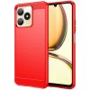 Pouzdro a kryt na mobilní telefon Realme Pouzdro PROTEMIO 60503 FLEXI TPU Kryt pro Realme C53 červený